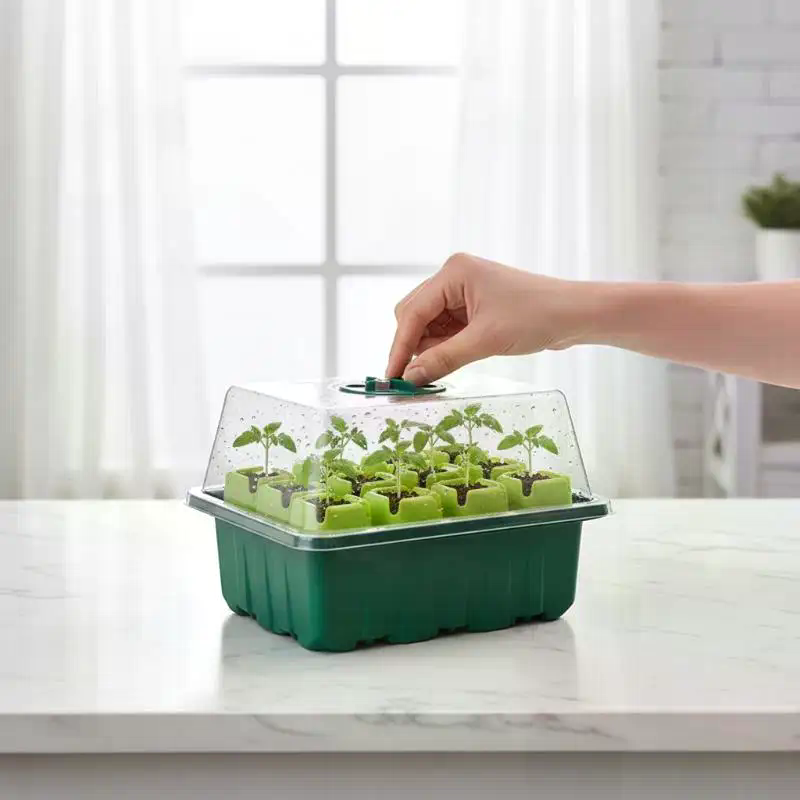 1Set Seed Starter Tray Mini Gr - огляд і ціна Dome Propagation Kit
