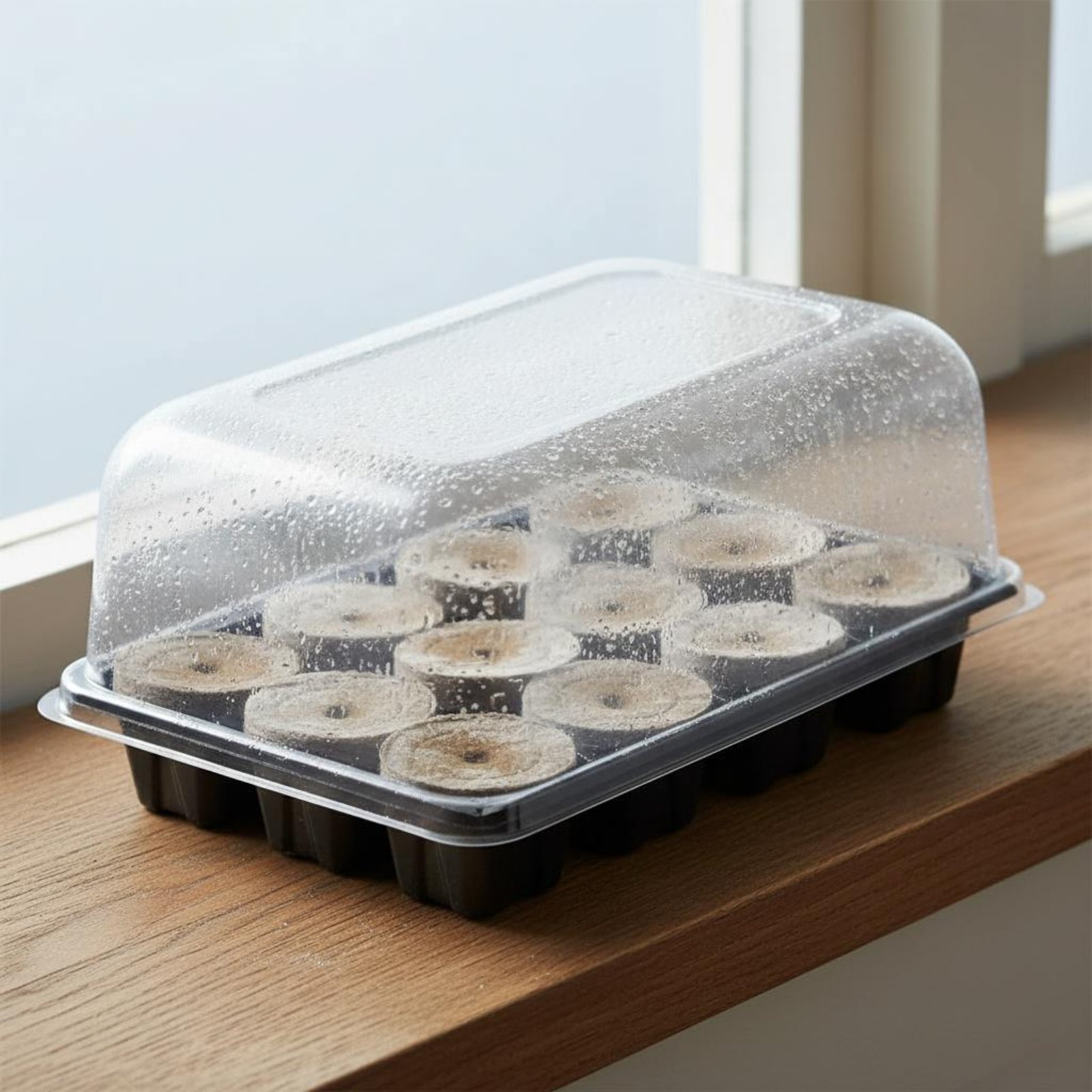 3 Pieces Sprout Nursery Tray w - огляд і ціна Dome Propagation Kit