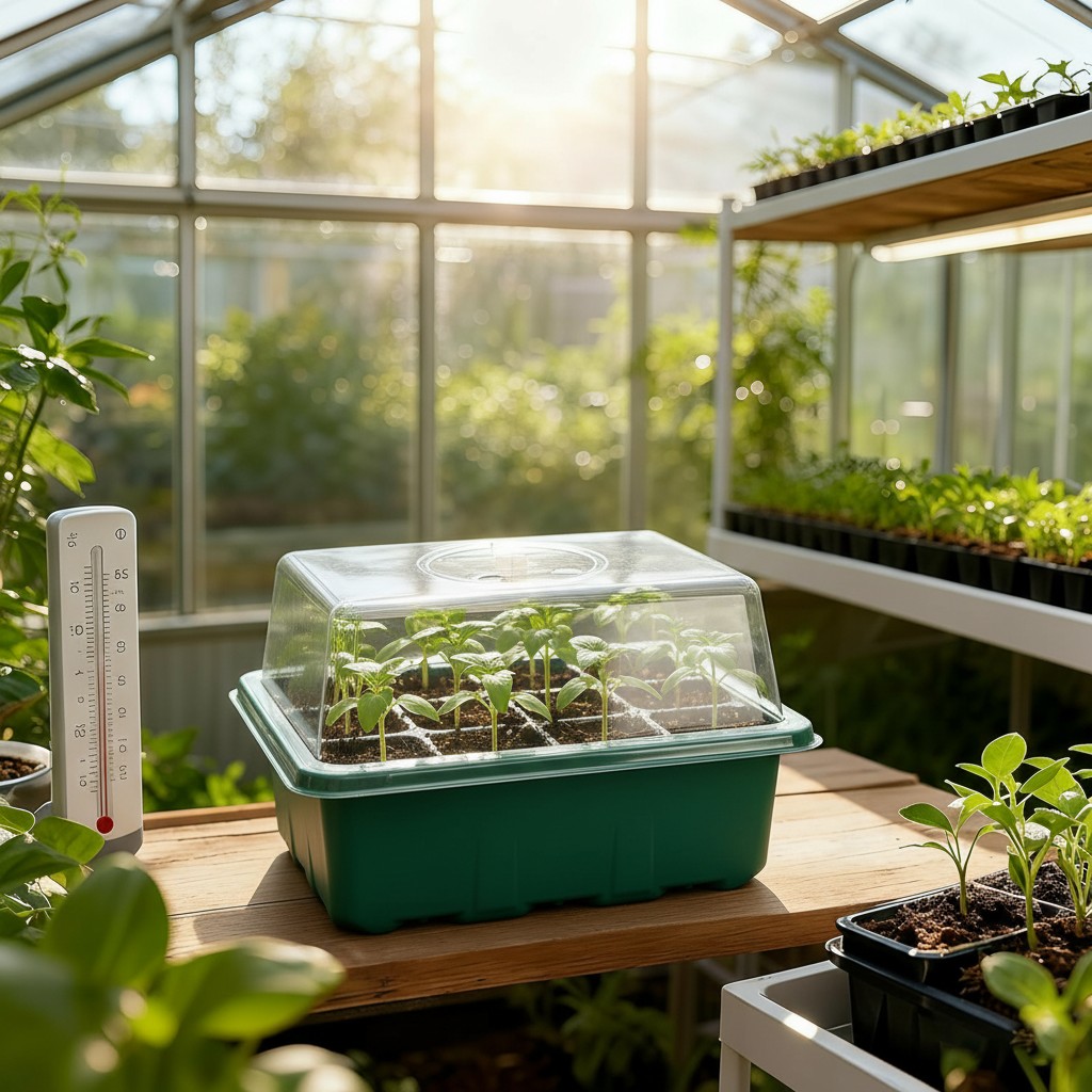 5/10Pack Seed Starter Tray See - огляд і ціна Dome Propagation Kit