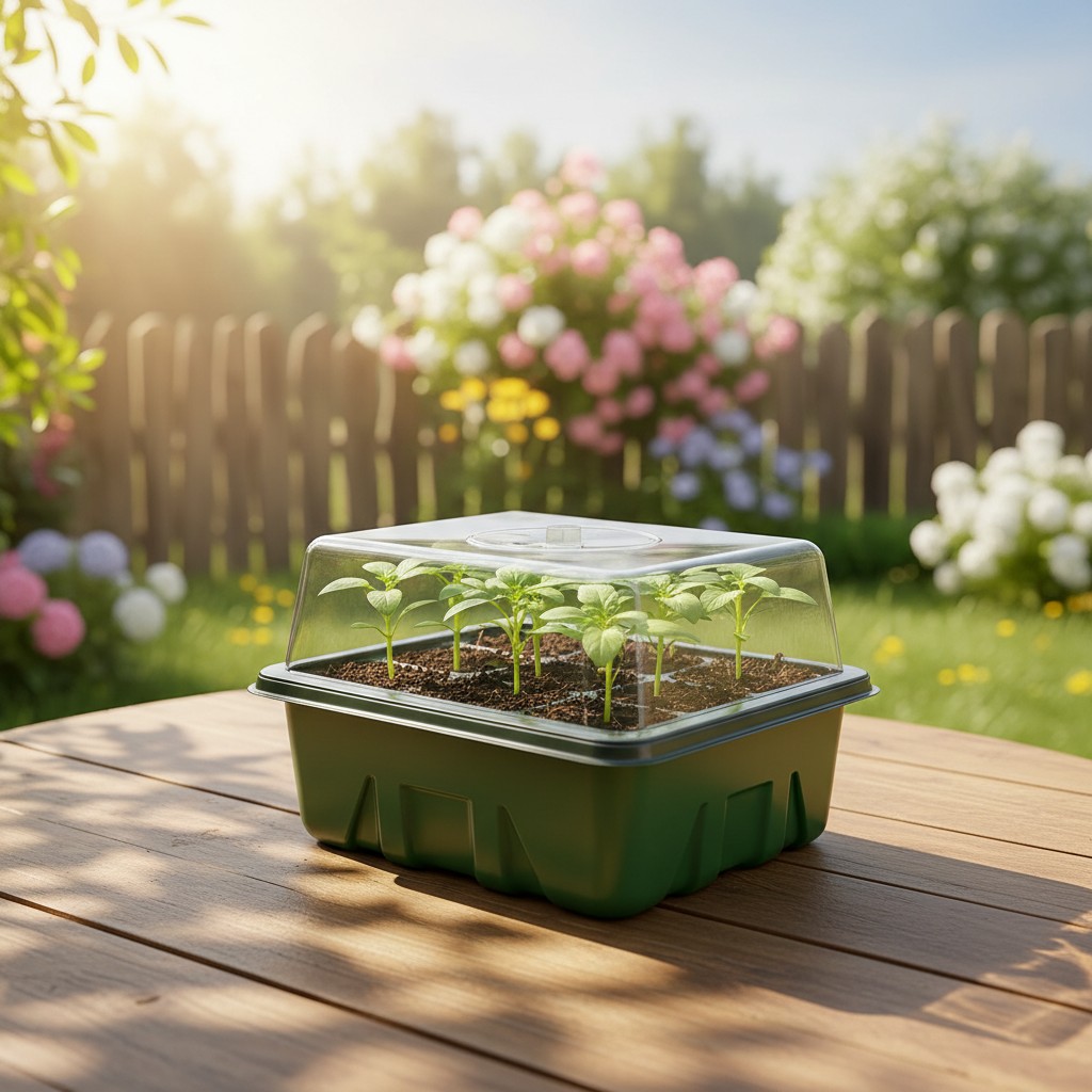 5/10Pack Seed Starter Tray See - огляд і ціна Dome Propagation Kit